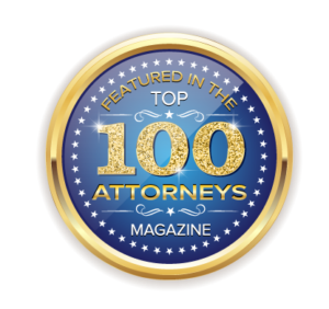 Top 100 Attorneys Logo | Bhuchar Law Firm